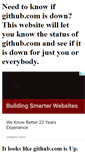 Mobile Screenshot of isgithubdown.com